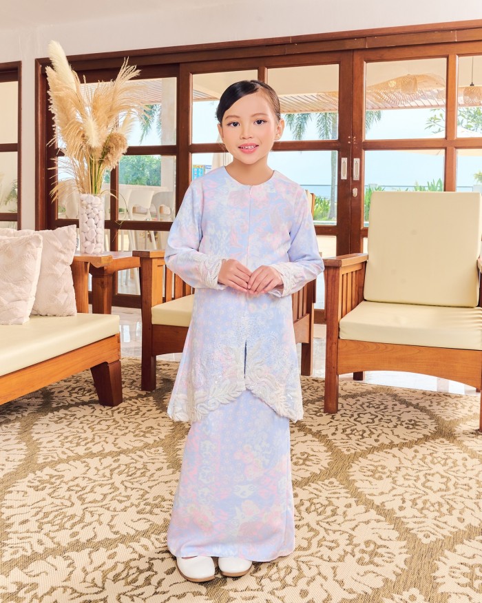 EMYRA KURUNG (KID) - VIOLET BLUE