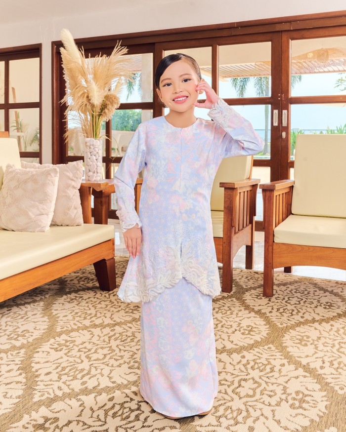 EMYRA KURUNG (KID) - VIOLET BLUE