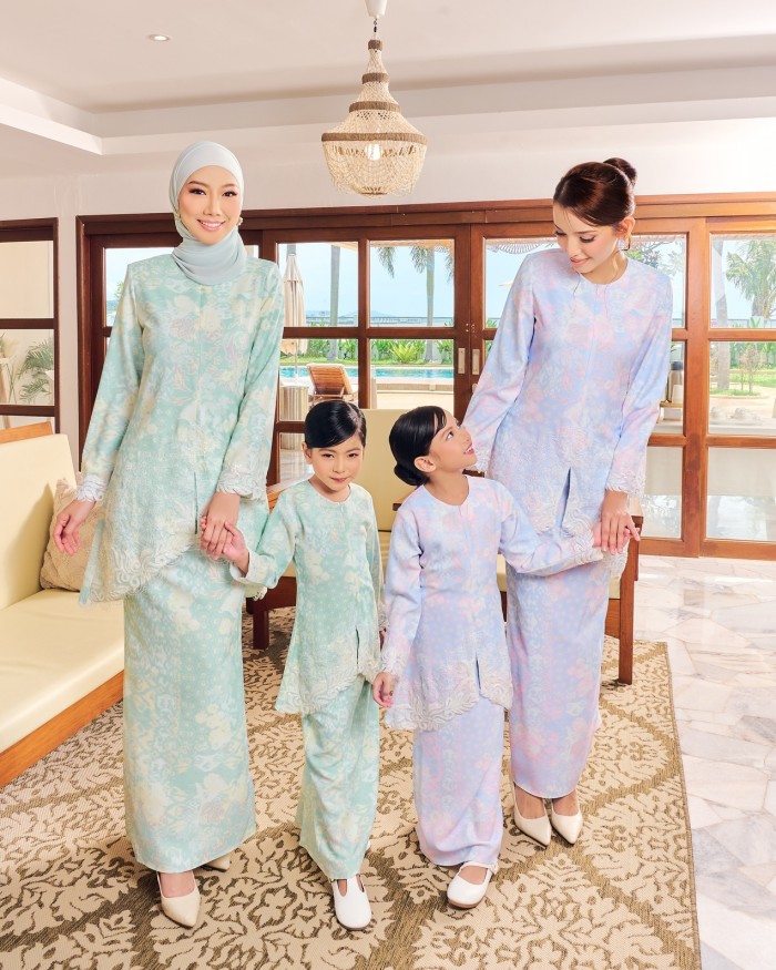 EMYRA KURUNG (KID) -  SAGE GREEN