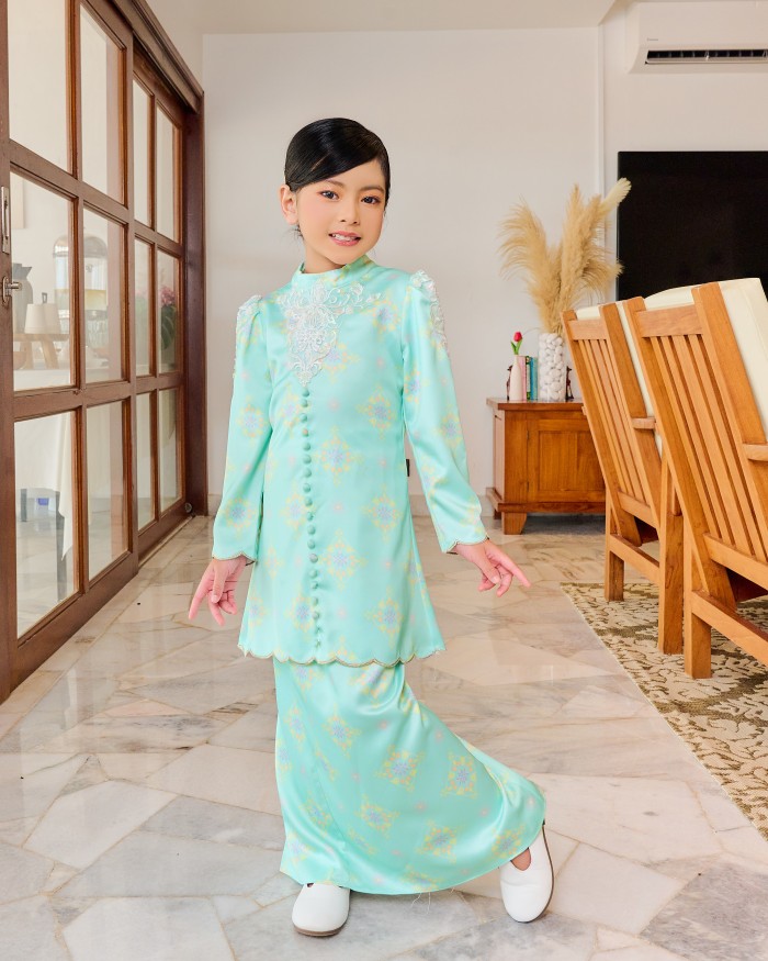 ANDREA KURUNG (KID) - TURQUOISE MINT