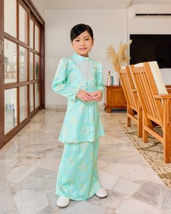 ANDREA KURUNG (KID) - TURQUOISE MINT