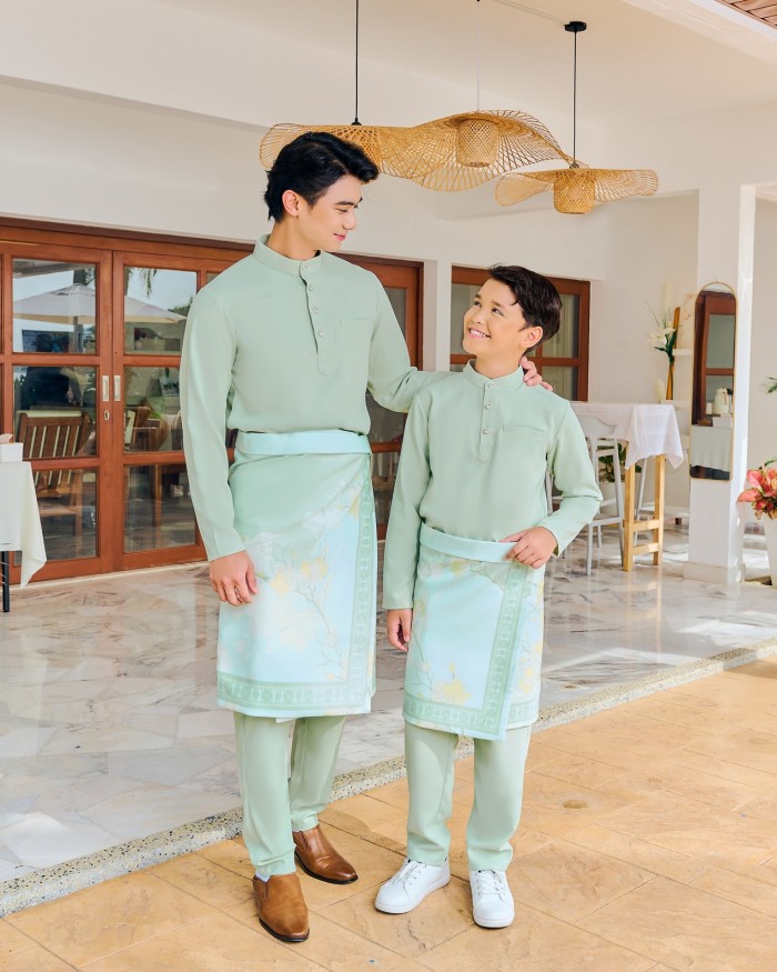 JAZZMAN BAJU MELAYU - MINT GREEN