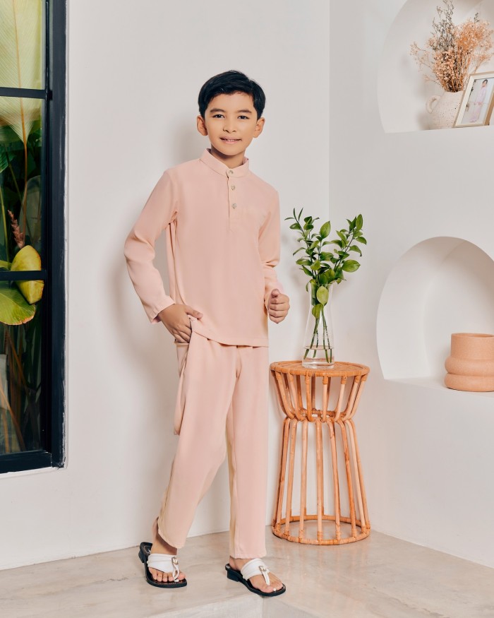 JAZZMAN BAJU MELAYU (KID) - NUDE PINK