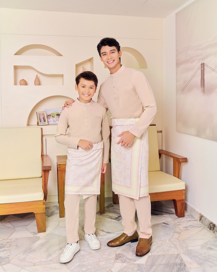 JAZZMAN BAJU MELAYU (KID) - NUDE PINK