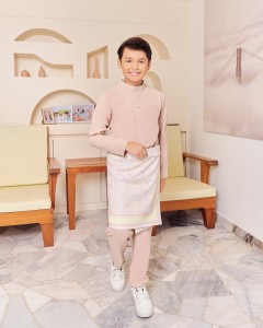 JAZZMAN BAJU MELAYU (KID) - NUDE PINK