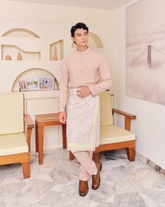 JAZZMAN BAJU MELAYU - NUDE PINK