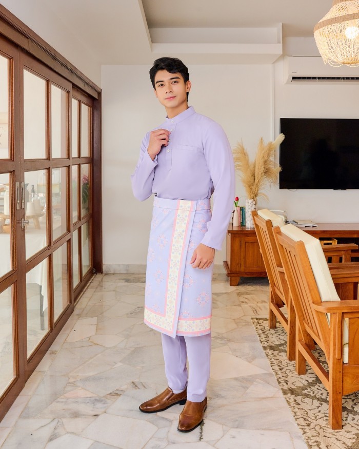 JAZZMAN BAJU MELAYU - PURPLE LAVENDER