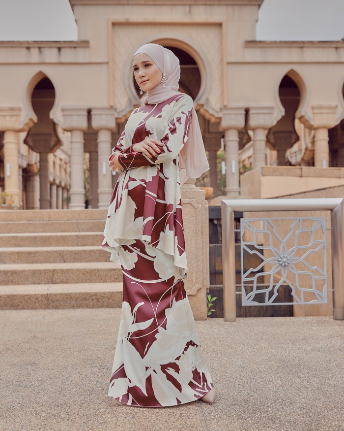 VEDA KURUNG -  MAROON