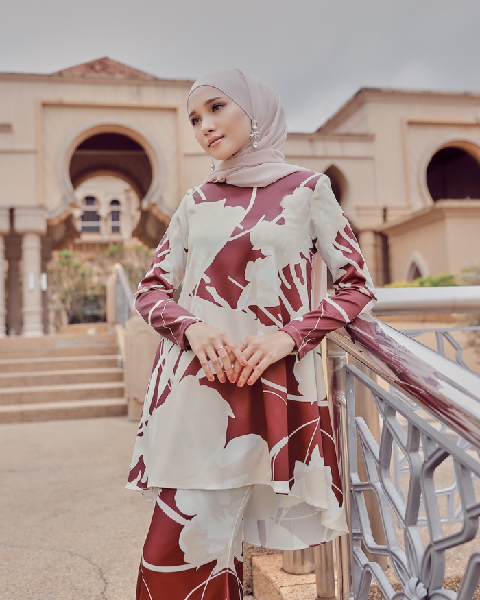 VEDA KURUNG -  MAROON