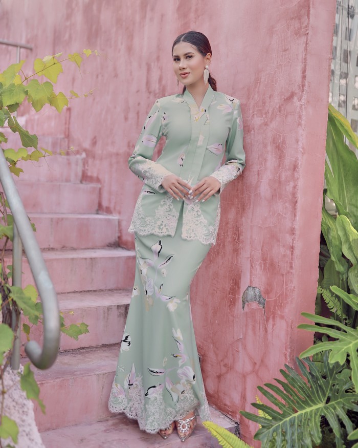 VALIRA KEBAYA - MINT GREEN