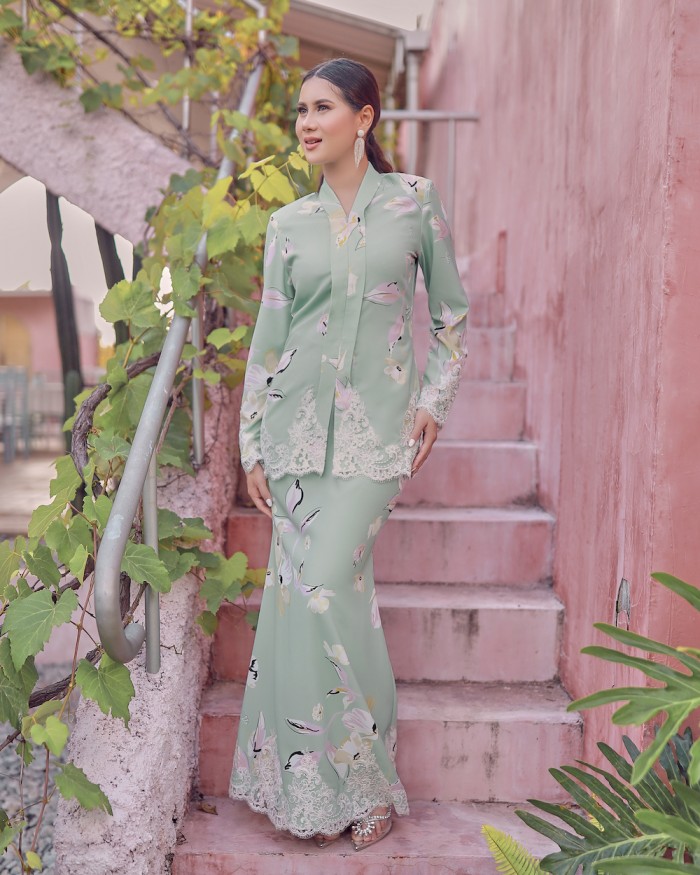 VALIRA KEBAYA - MINT GREEN