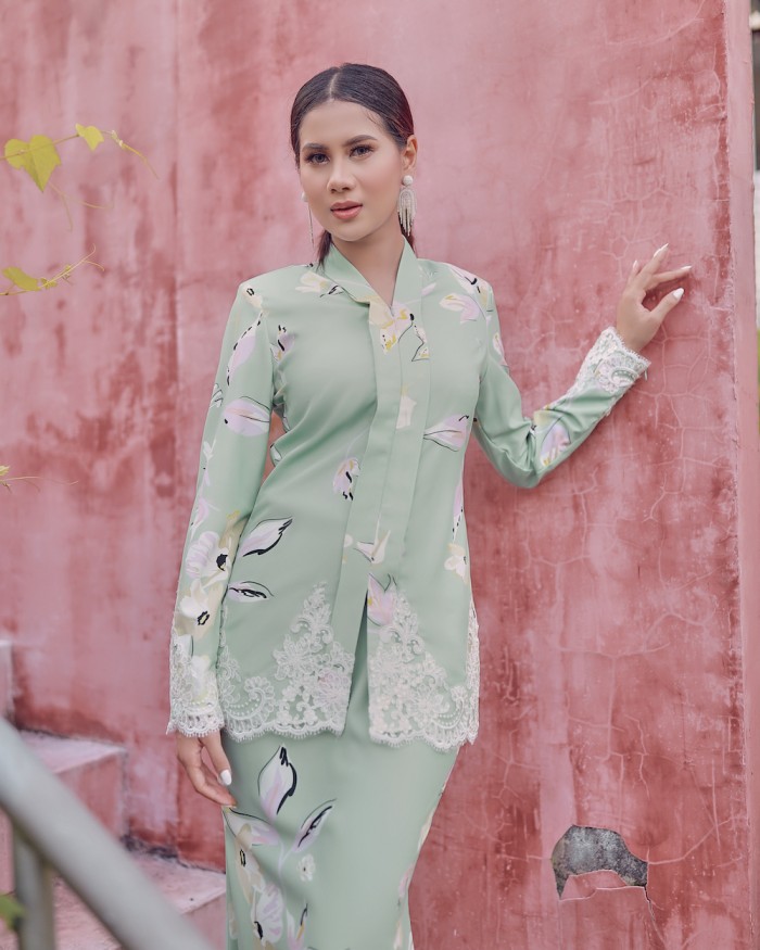 VALIRA KEBAYA - MINT GREEN