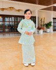 ELSA KURUNG (KID) - BLUISH MINT