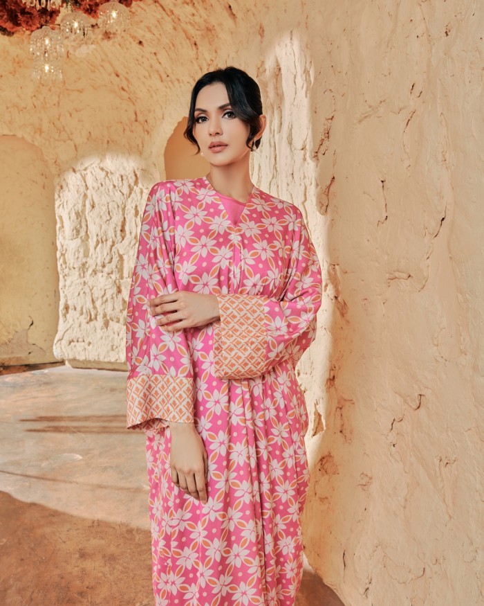 DAISY CAFTAN - FUSCHIA PINK