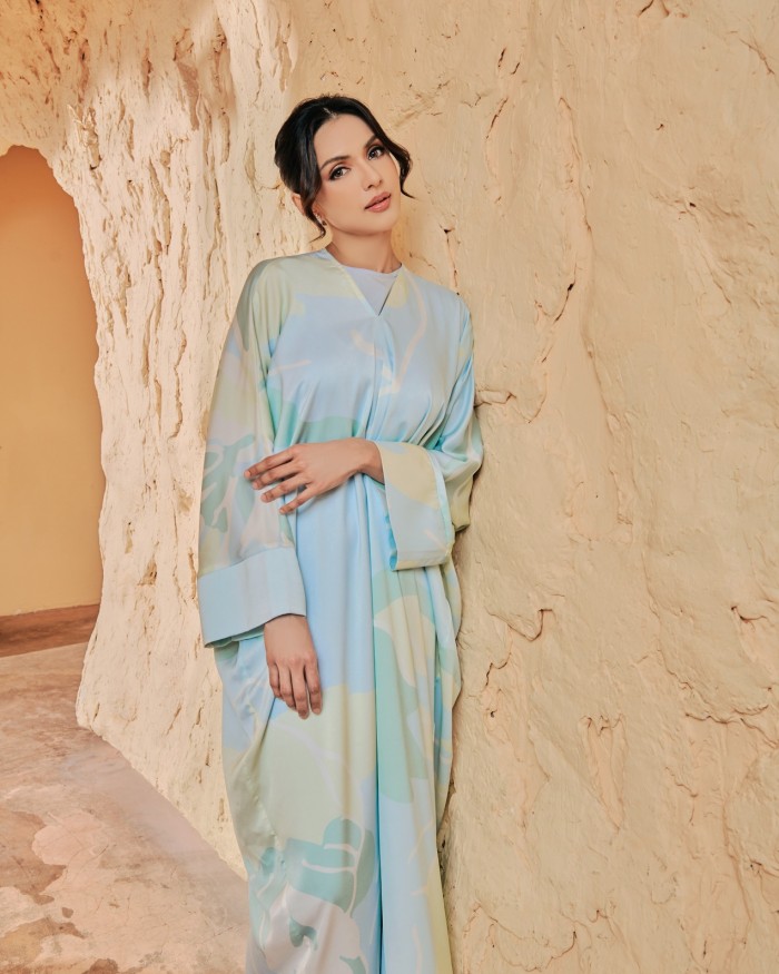 CATELIA CAFTAN - BABY BLUE