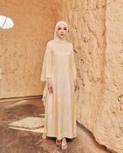 CHANELA ABAYA - SOFT YELLOW