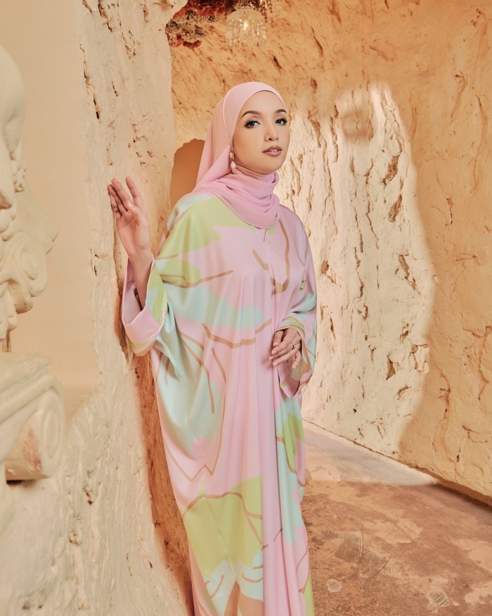 CATELIA CAFTAN - BLUSH PINK