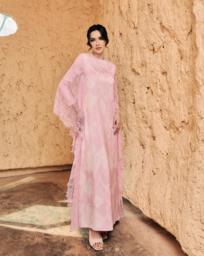 CHANELA ABAYA - SOFT PINK