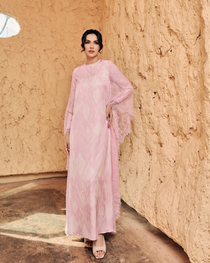 CHANELA ABAYA - SOFT PINK