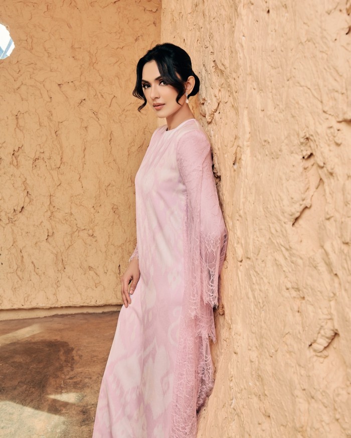 CHANELA ABAYA - SOFT PINK