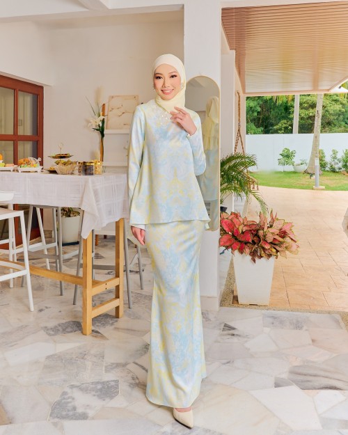 SHIRLYN KURUNG - BLUEYISH YELLOW