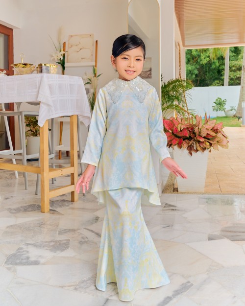 SHIRLYN KURUNG (KID) - BLUISH YELLOW