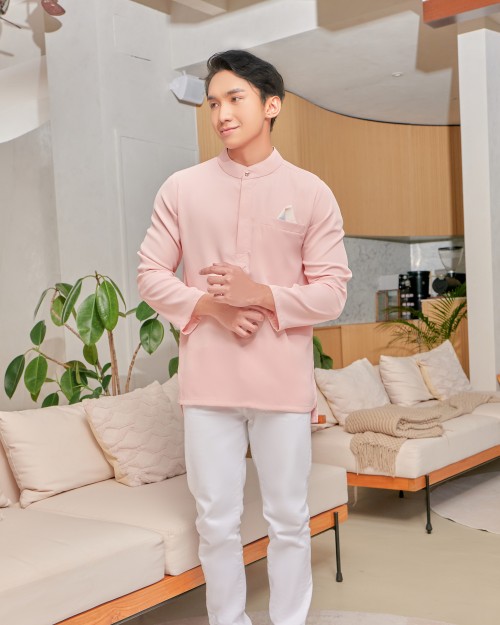 AIDILLIA KURTA (MEN) - PEACH AIDILLIA KURTA (MEN) - PEACH