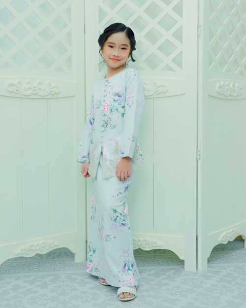 FLORESA KURUNG (KID) - BABY BLUE FLORESA KURUNG (KID) - BABY BLUE