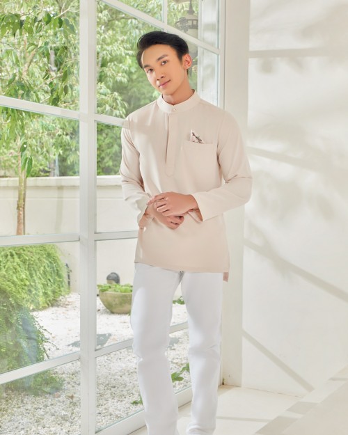 VINNA KURTA (MEN) - BEIGE VINNA KURTA (MEN) - BEIGE